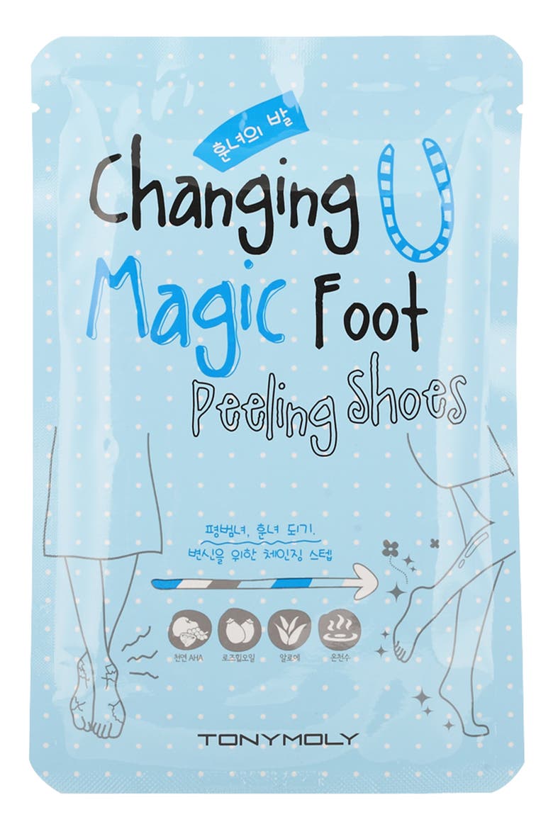Changing U Magic Foot Peeling Shoes Mask, Main, color, NO COLOR