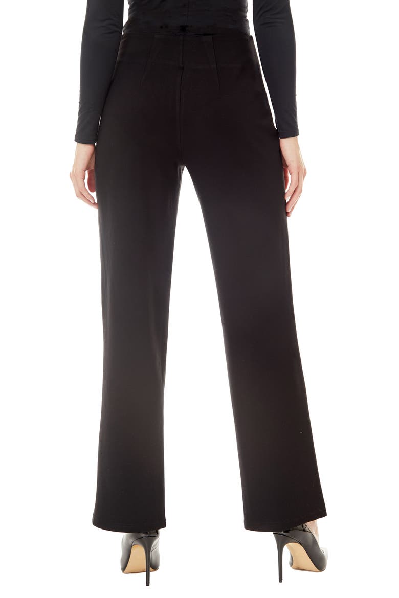 Farah High Waist Wide Leg Pants, Alternate, color, BLACK
