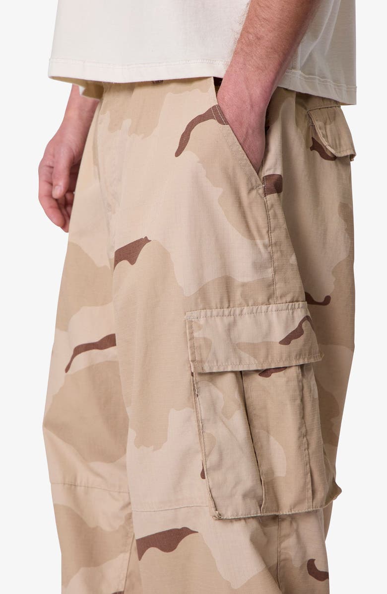 mnml Mega Baggy Cargo Pants, Alternate, color, Desert Camo