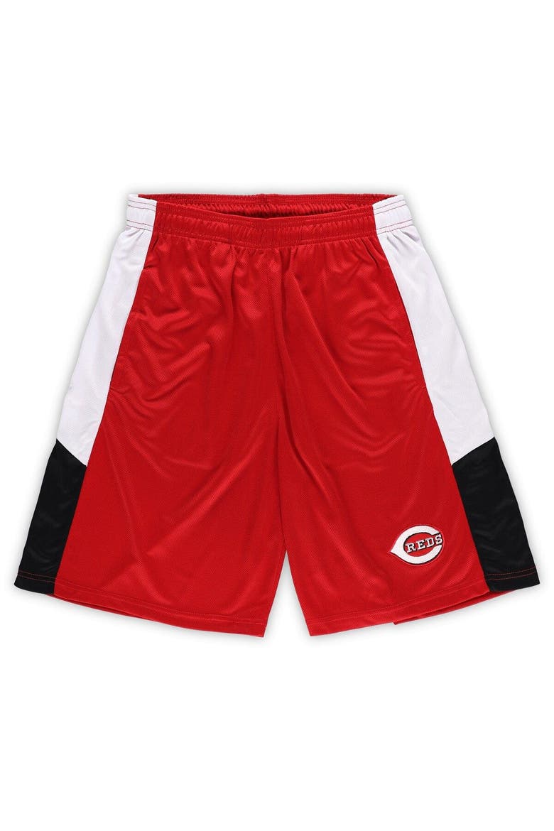 Men's Red Cincinnati Reds Big & Tall Team Shorts, Main, color, Red