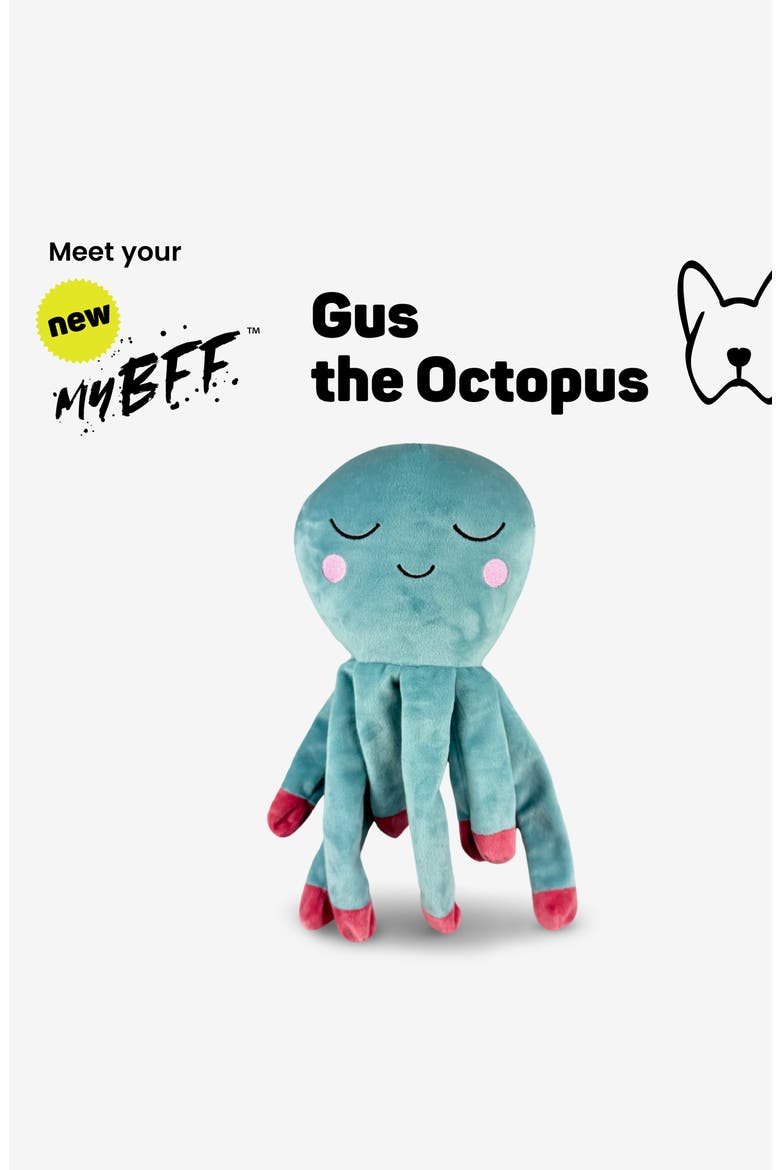 My BFF Plush Dog Toy, Alternate, color, Gus the Octopus