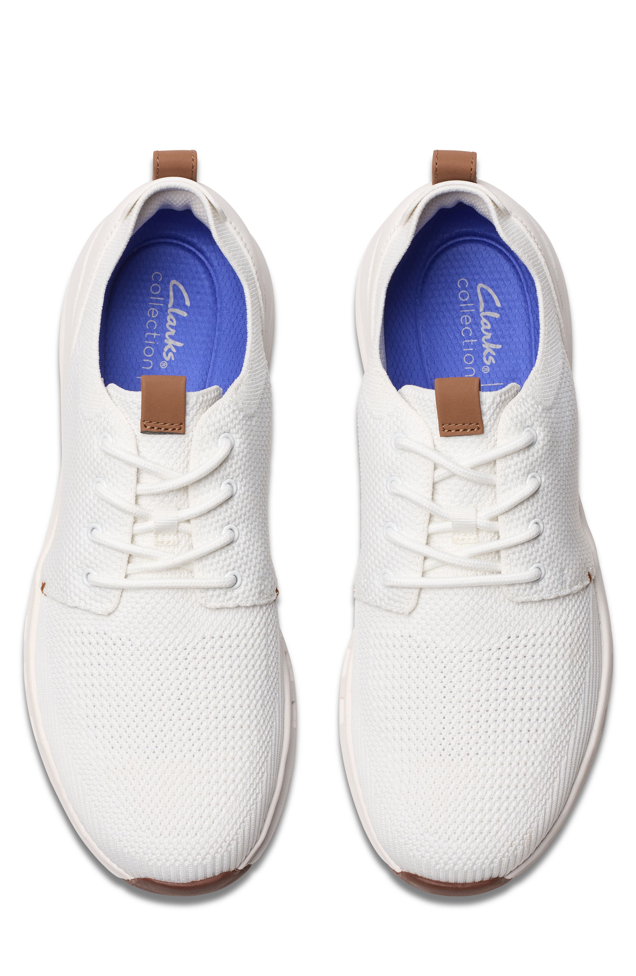 Clarks<sup>®</sup> Motion Trek Mx Sneaker, Alternate, color, White