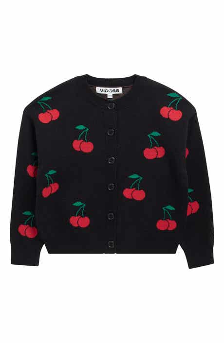 Vigoss Kids' Mossy Cherry Cardigan