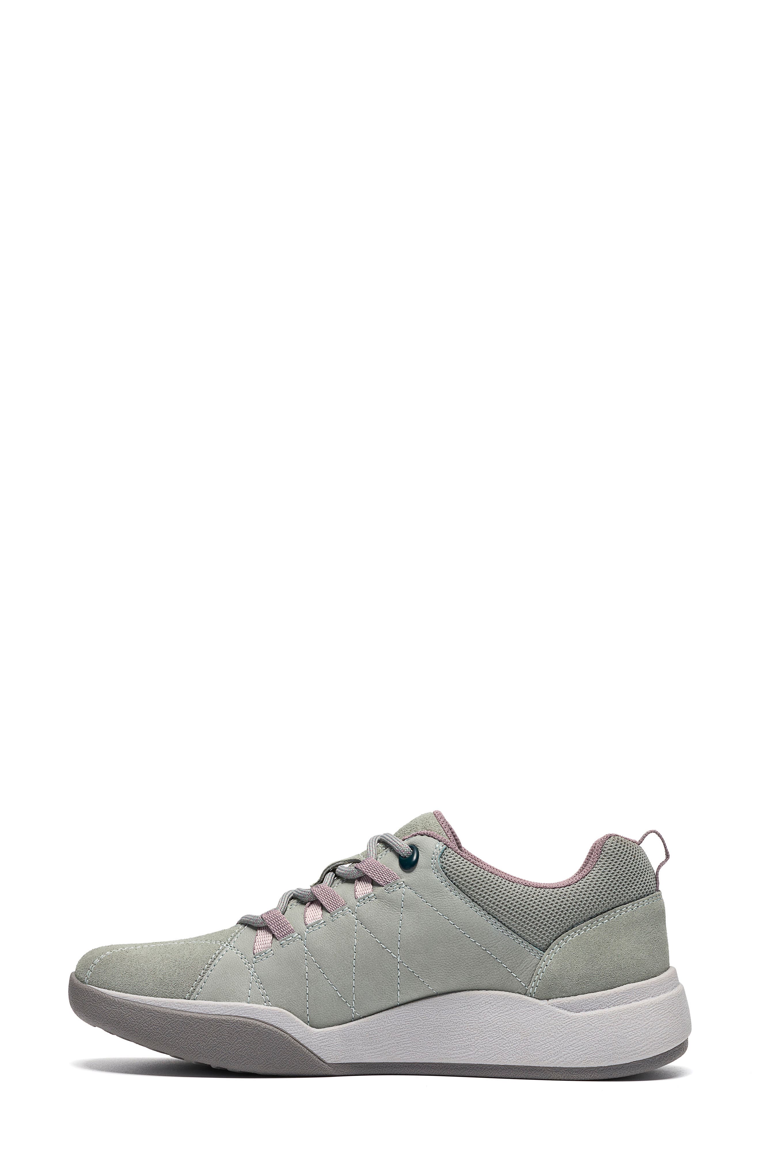 Aydria Sneaker, Alternate, color, SAGE SUEDE