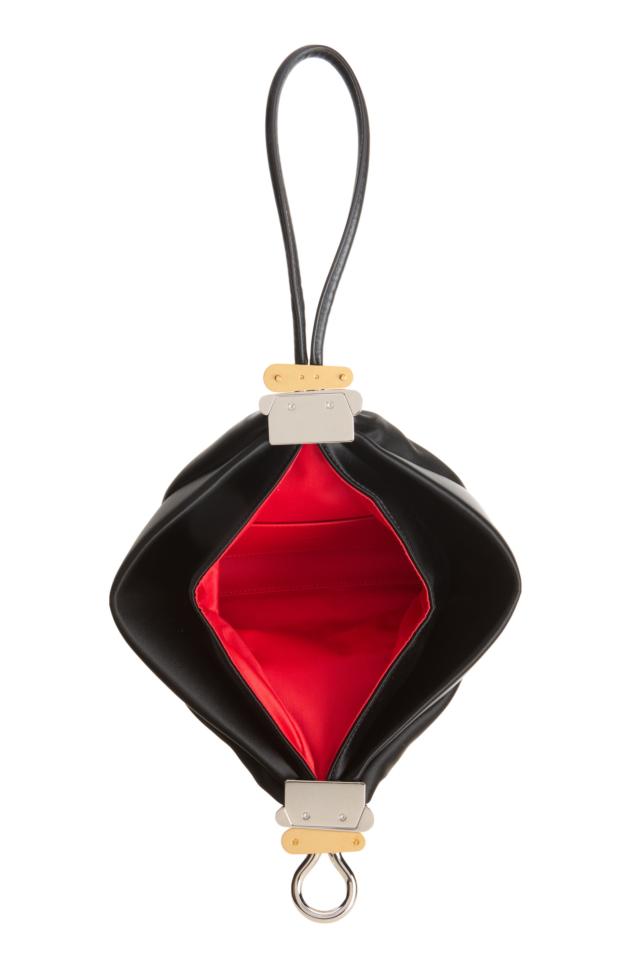 Sabrina Small Pouch, Alternate, color, BK01 BLACK