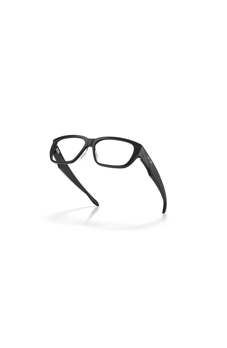 Oakley 54mm Rectangle optical glasses, Alternate, color, Black