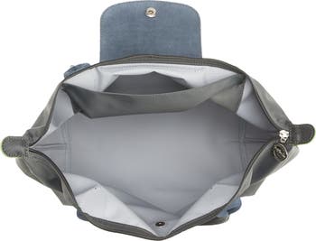 Medium Le Pliage Green Recycled Canvas Shoulder Tote Bag