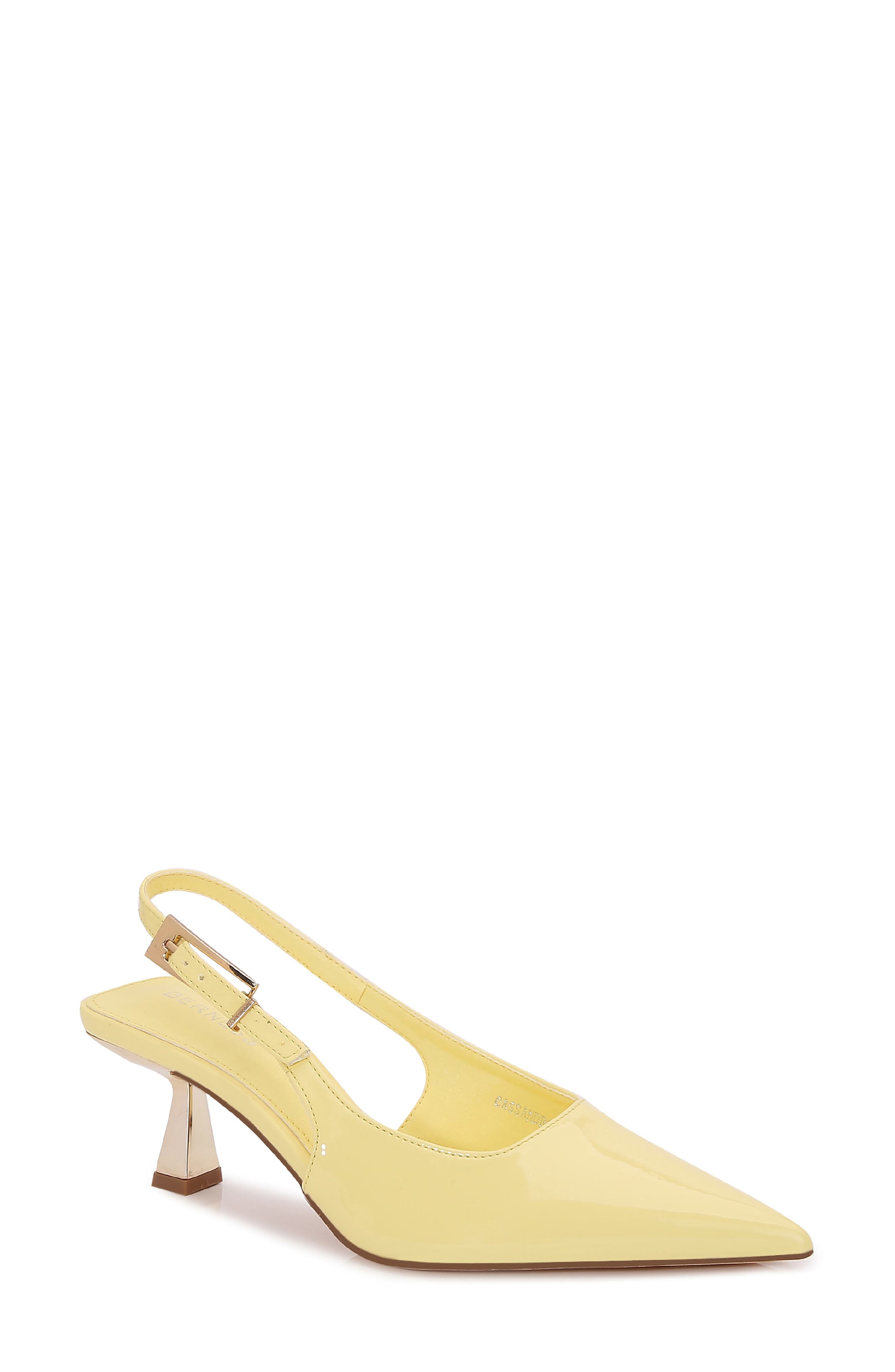 BERNESS Cassandra Pointed Toe Slingback Pump