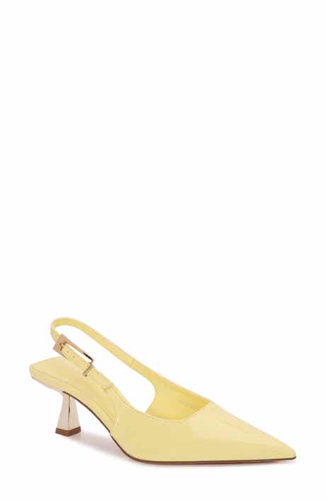 BERNESS Cassandra Pointed Toe Slingback Pump