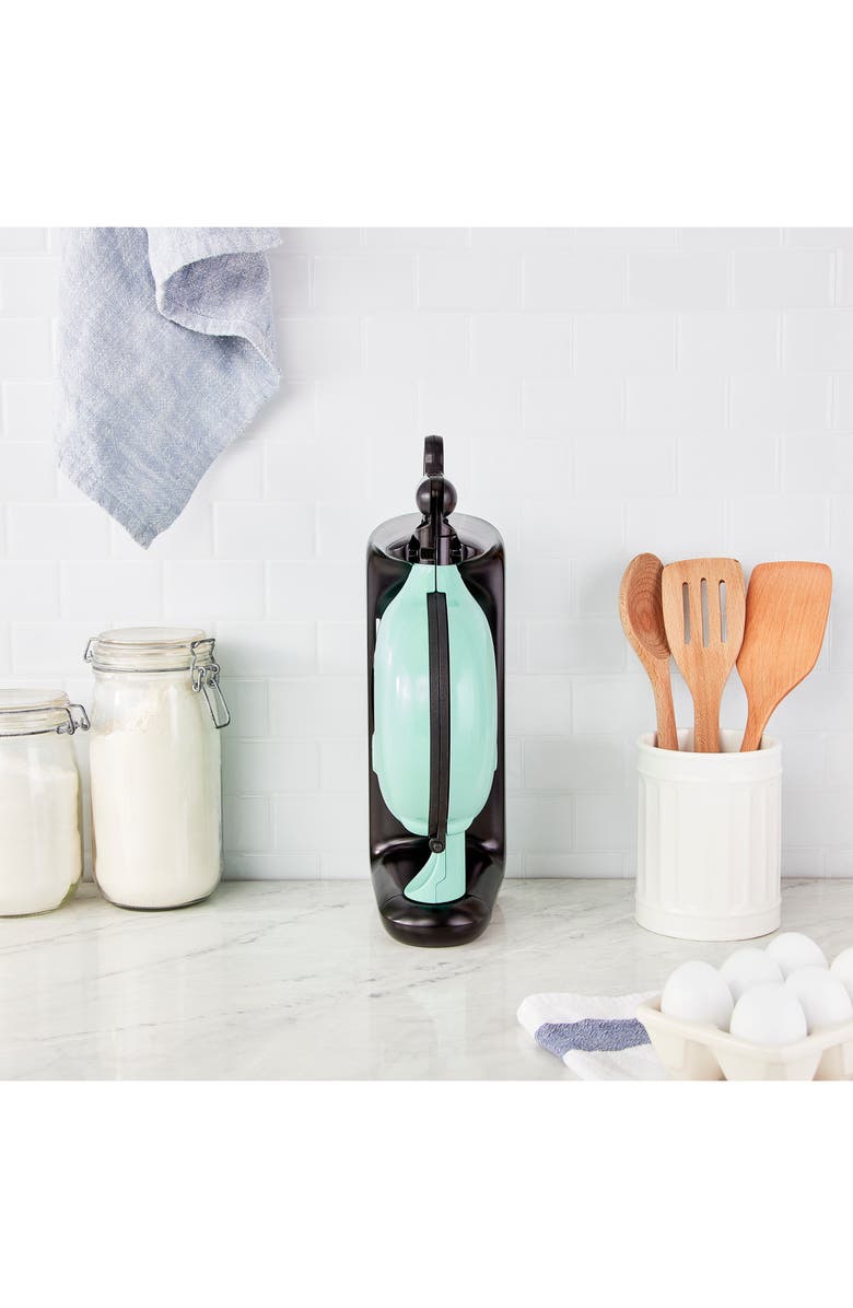 Dash Flip Belgian Waffle Maker, Alternate, color, Aqua