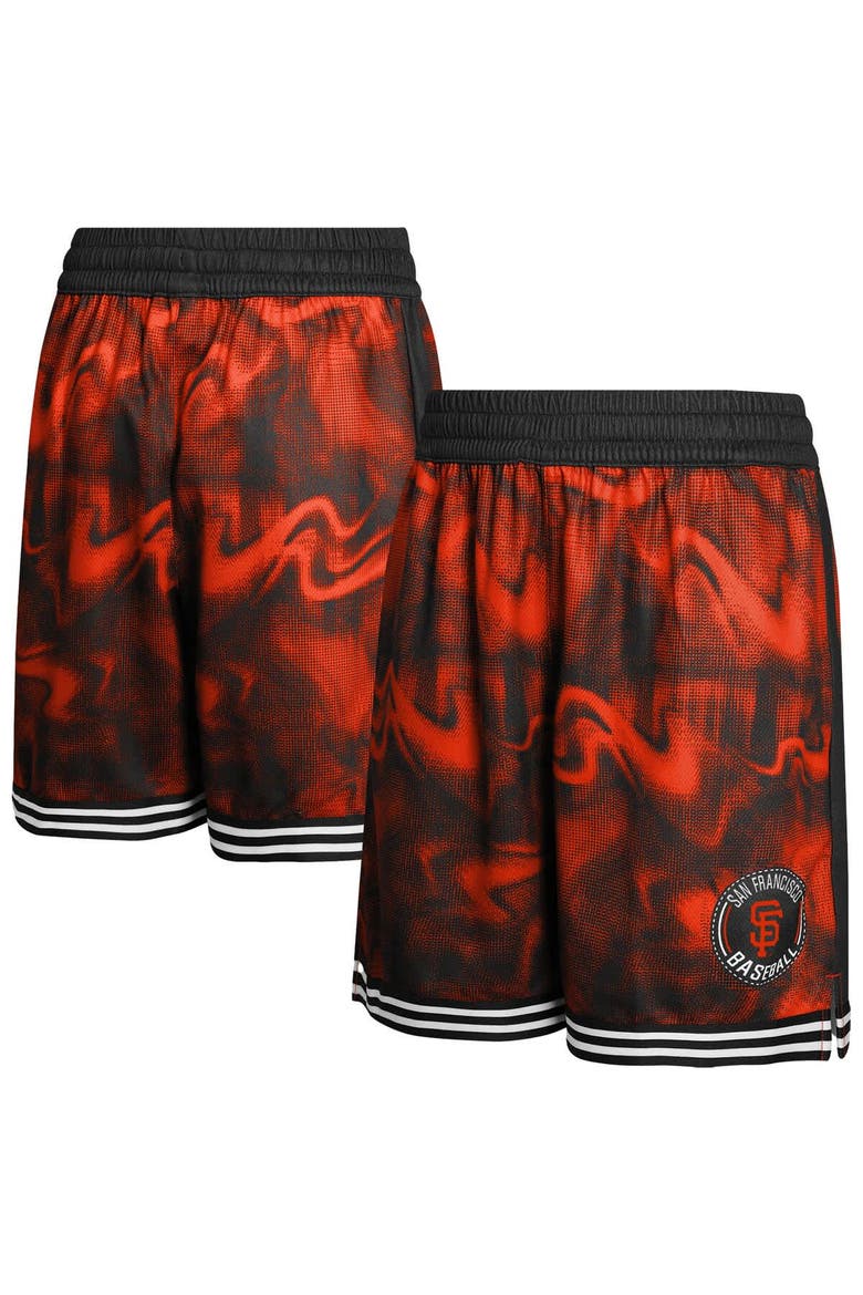 Youth Black/Orange San Francisco Giants Outfielder Shorts, Main, color, Black