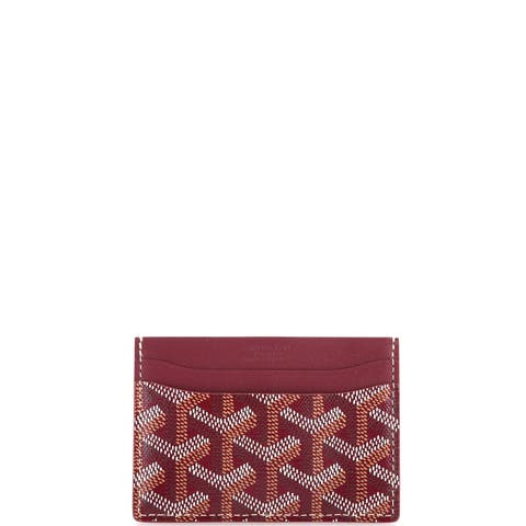 Saint Sulpice Card Holder Coated Canvas