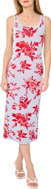 Ted Baker Floral Sleeveless Sweater Dress with Cardigan