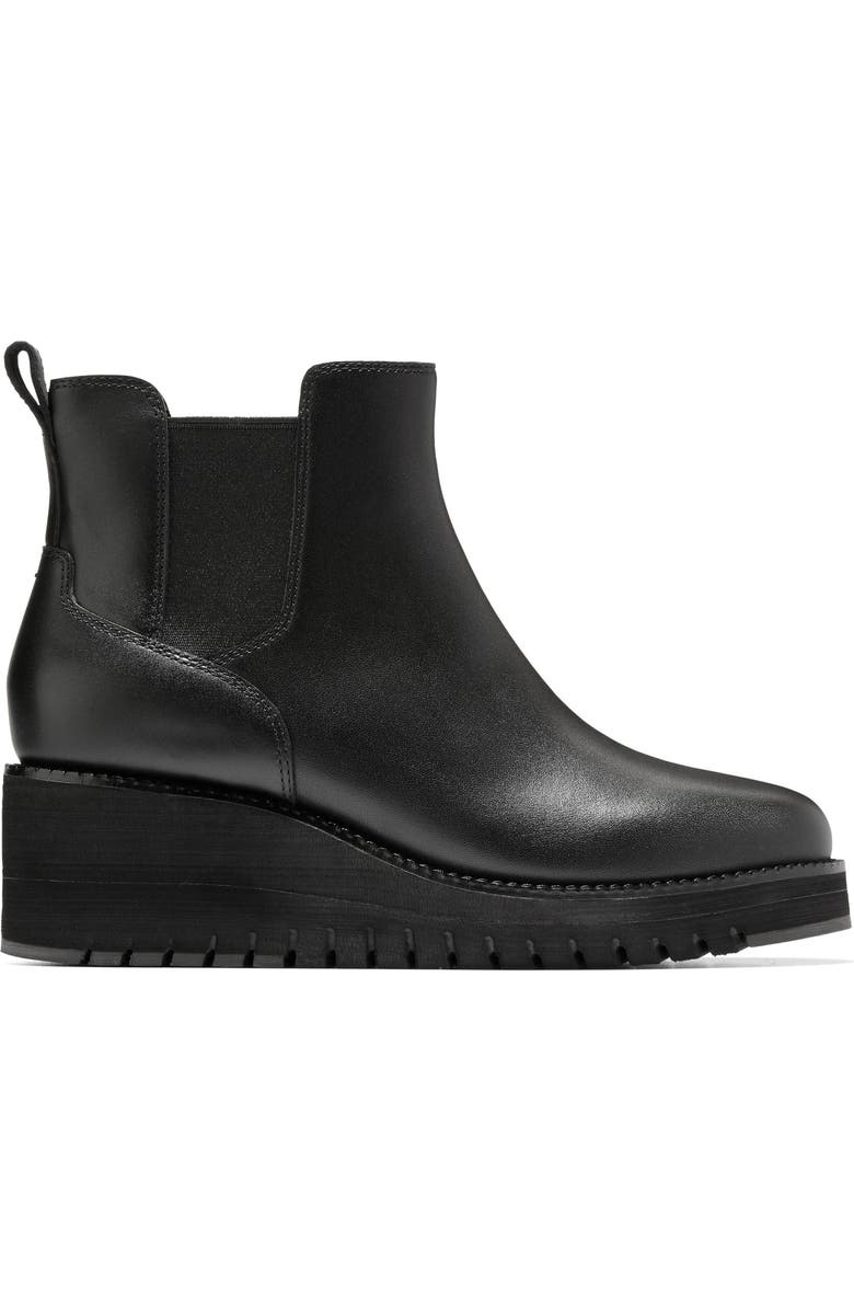 Cole Haan ZeroGrand City Waterproof Wedge Chelsea Boot, Alternate, color,