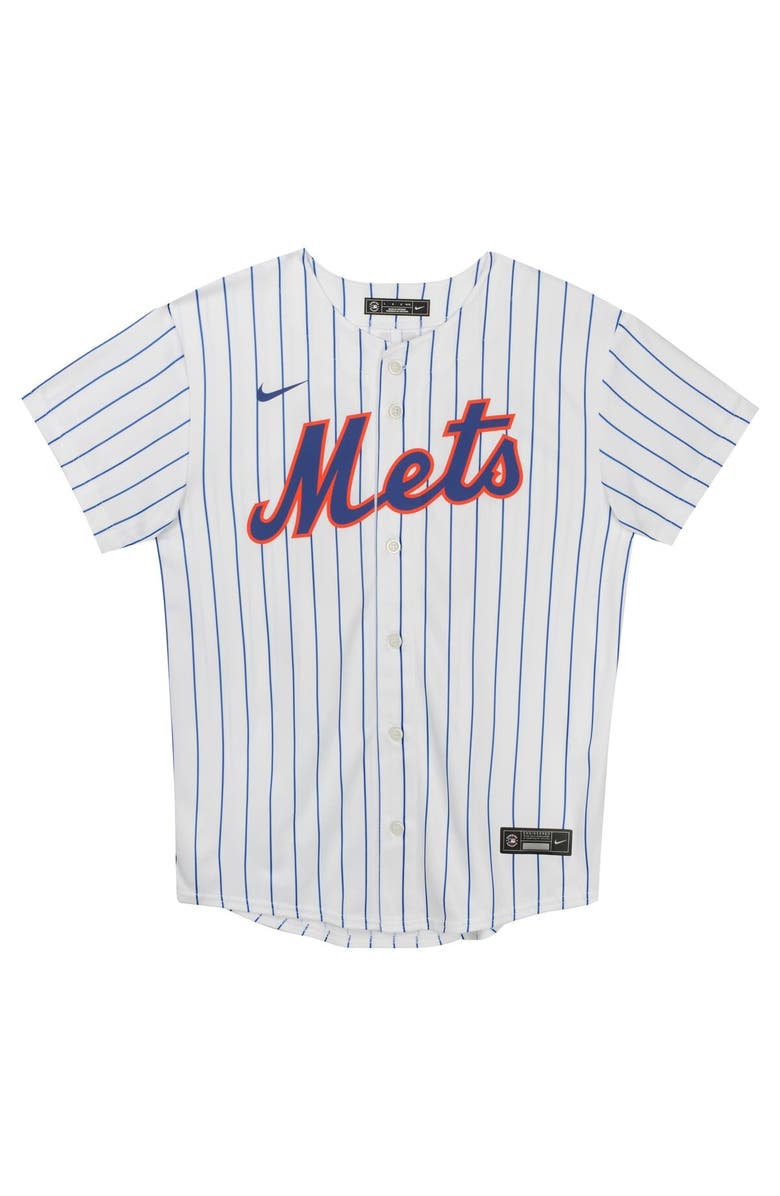Nike Preschool Nike Juan Soto White New York Mets Home Game Jersey, Alternate, color, White