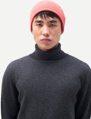 Gobi Cashmere Cashmere Rib Knit Beanie