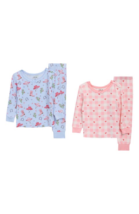 Kids' 2-Pack Fitted Two-Piece Pajamas