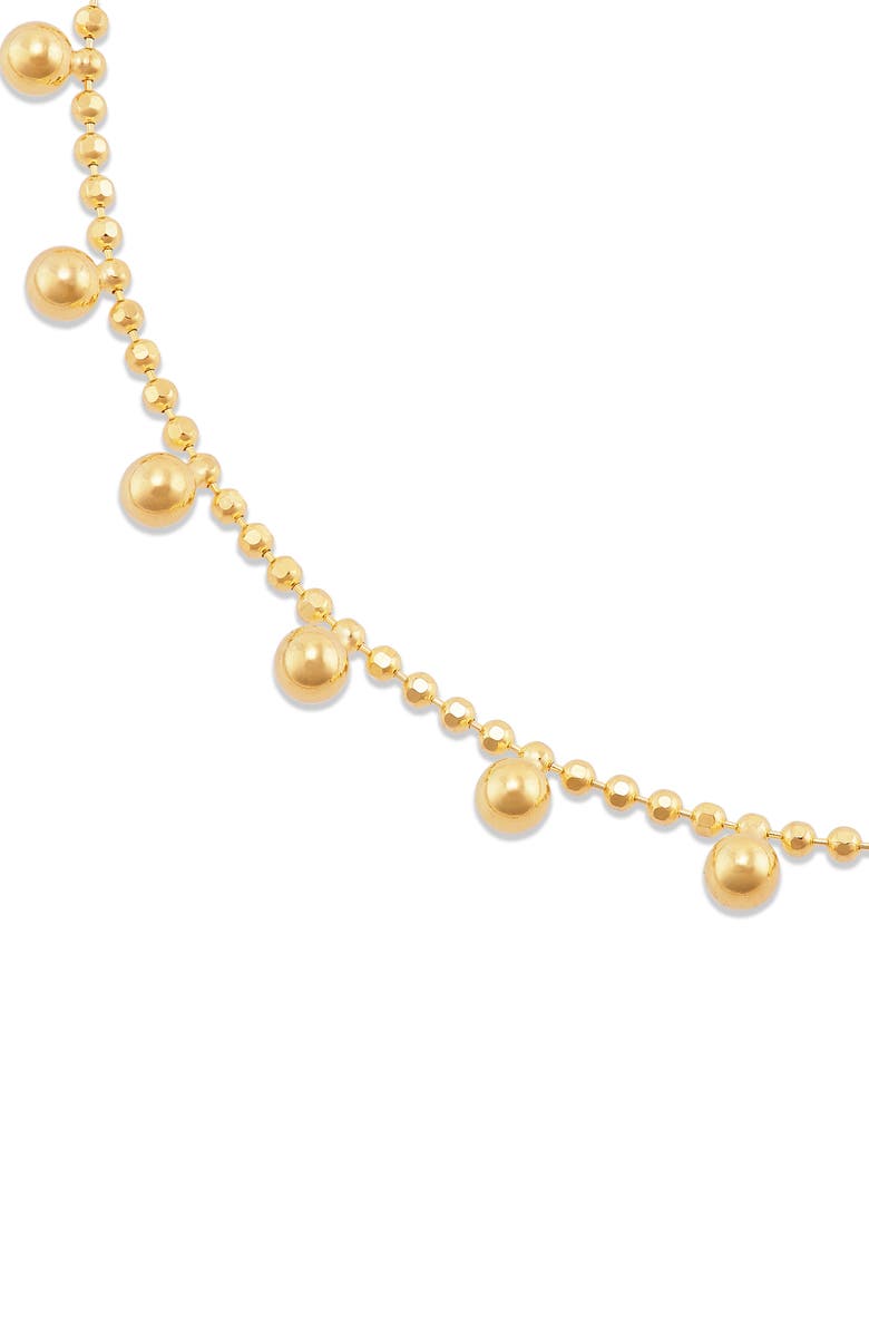 Frankie & Zoe Beaded Fringe Bracelet, Alternate, color, Yellow Gold