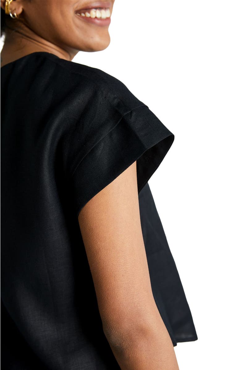 Reistor Women's Sandcastles Saturday Top - White - XL, Alternate, color, Black