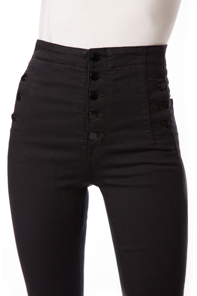 Natasha Sky High High Waist Super Skinny Jeans, Alternate, color, SERIOUSLY BLACK