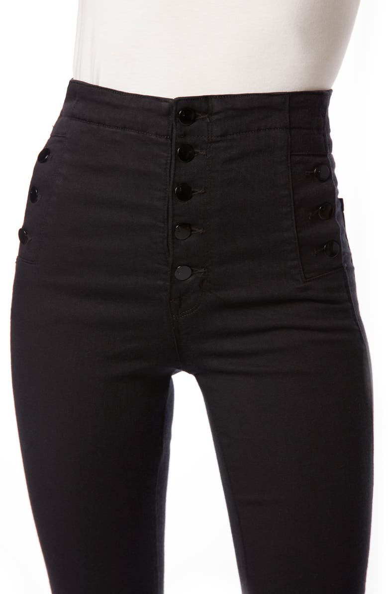 J Brand Natasha Sky High High Waist Super Skinny Jeans, Alternate, color, 