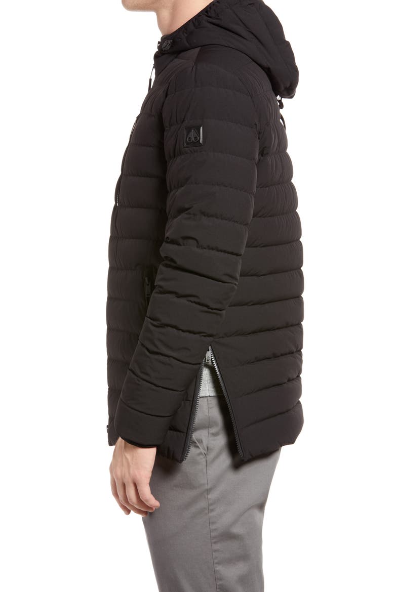 Fullcrest 3 Hooded Down Puffer Jacket, Alternate, color, BLACK