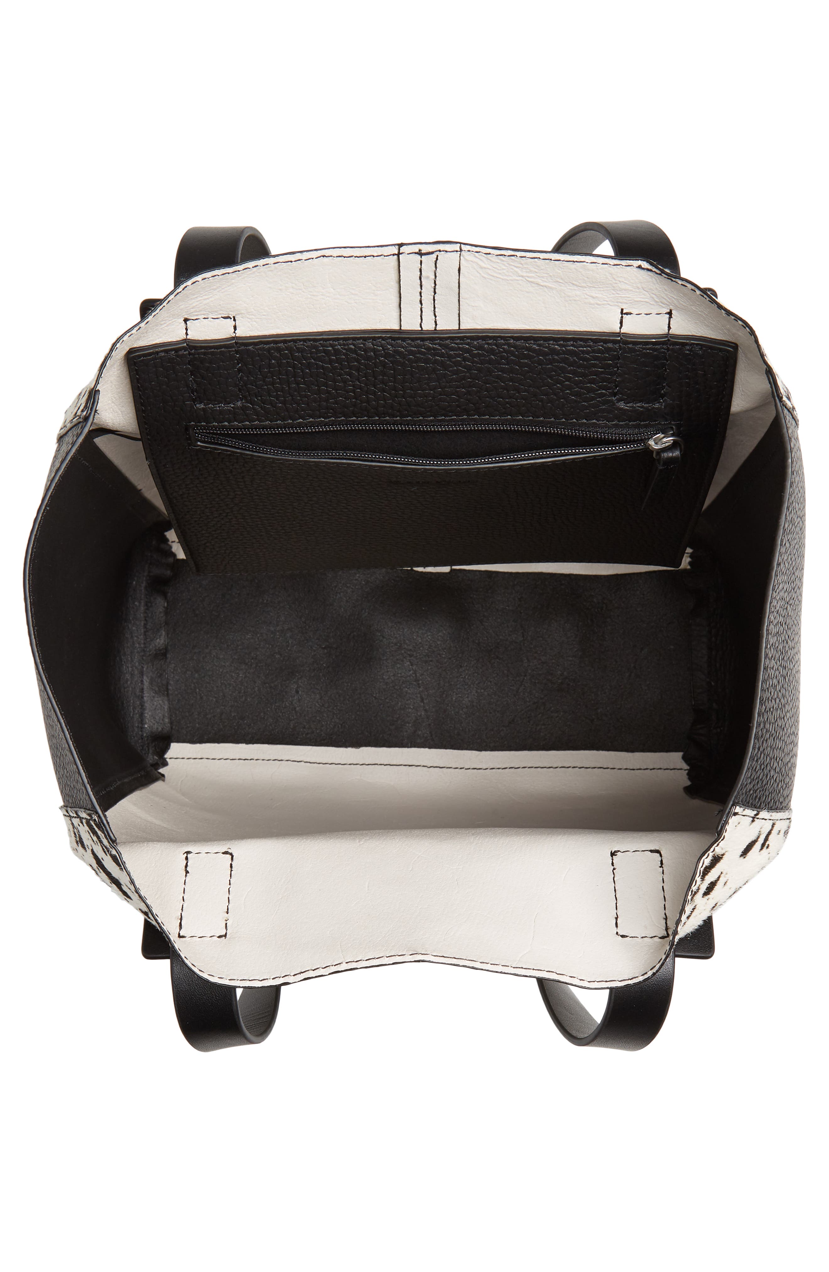 Treasure & Bond Findley Leather & Genuine Calf Hair Tote, Alternate, color, 