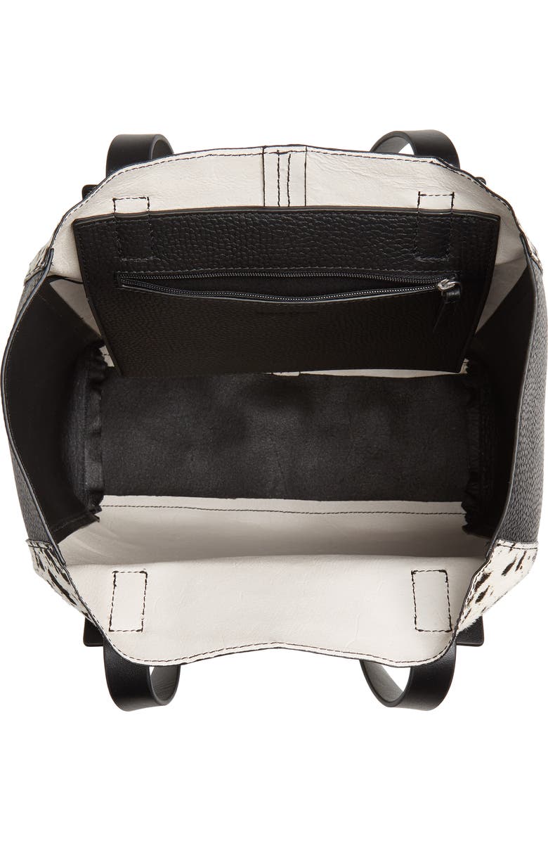 Treasure & Bond Findley Leather & Genuine Calf Hair Tote, Alternate, color,