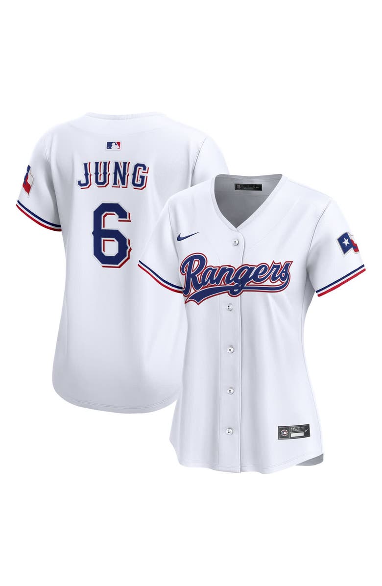 Nike Women's Nike Josh Jung White Texas Rangers Home Limited Player Jersey, Alternate, color, White