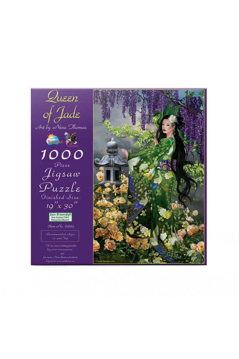 Queen of Jade 1000 piece Jigsaw Puzzle for Adults, Alternate, color, Multicolor