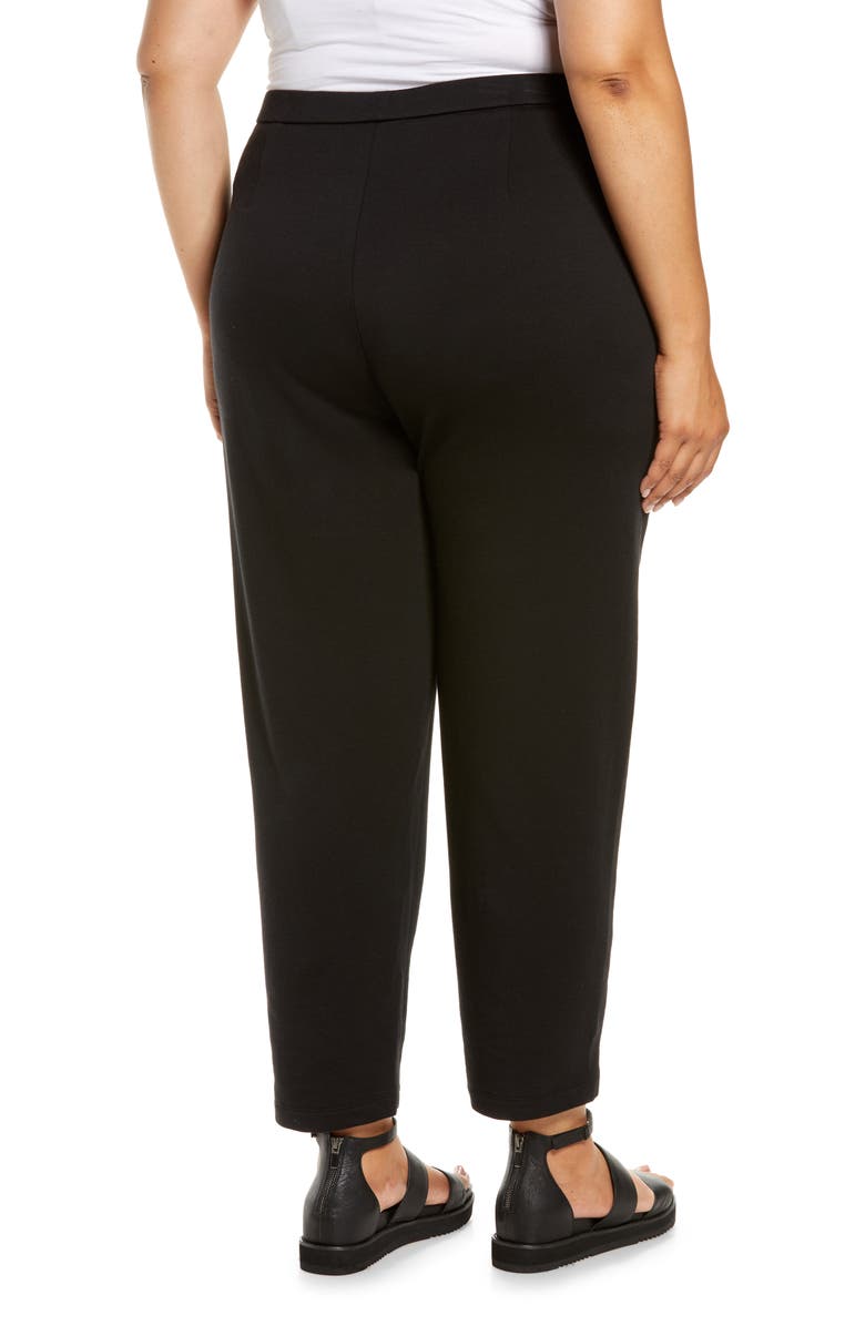 Eileen Fisher Slouch Fleece Ankle Pants, Alternate, color, 
