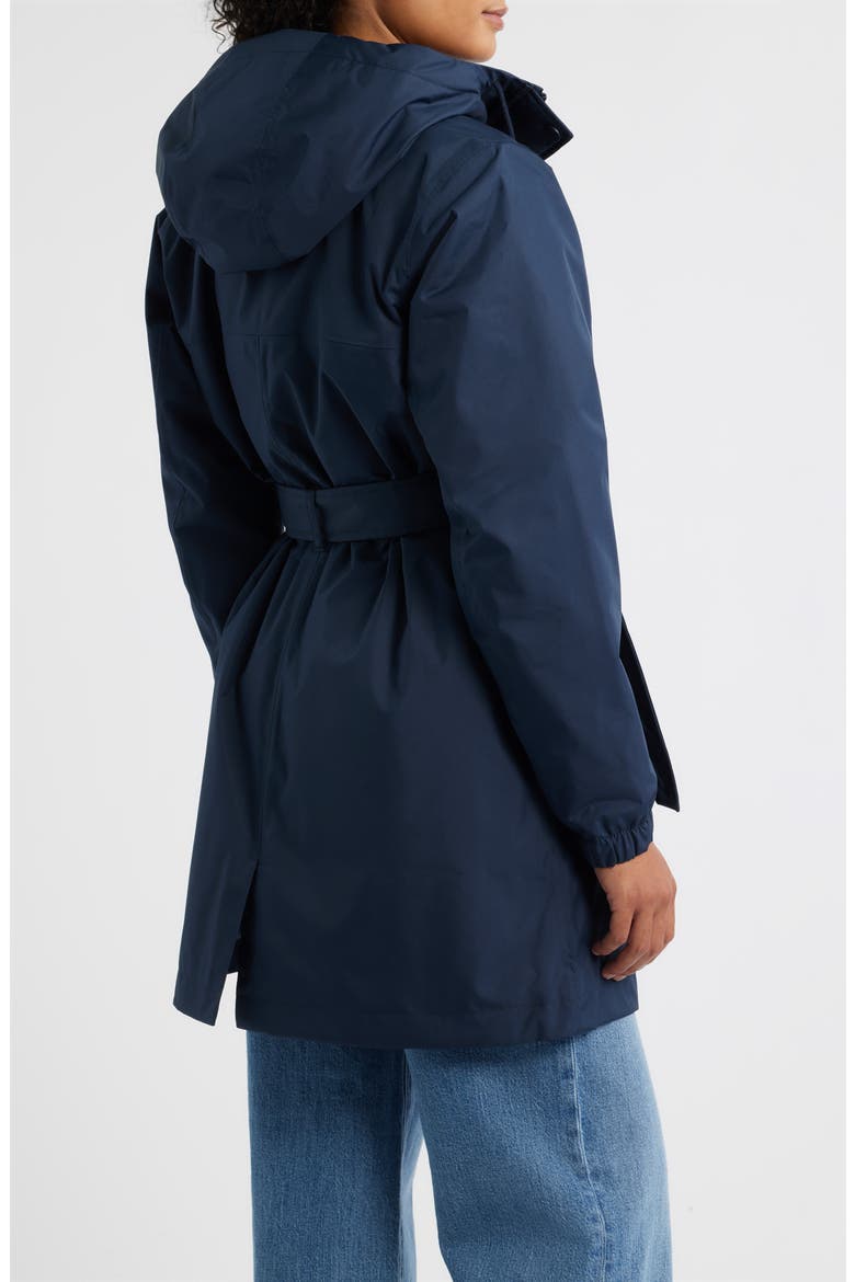 Classic Insulated Trench Coat, Alternate, color, NAVY