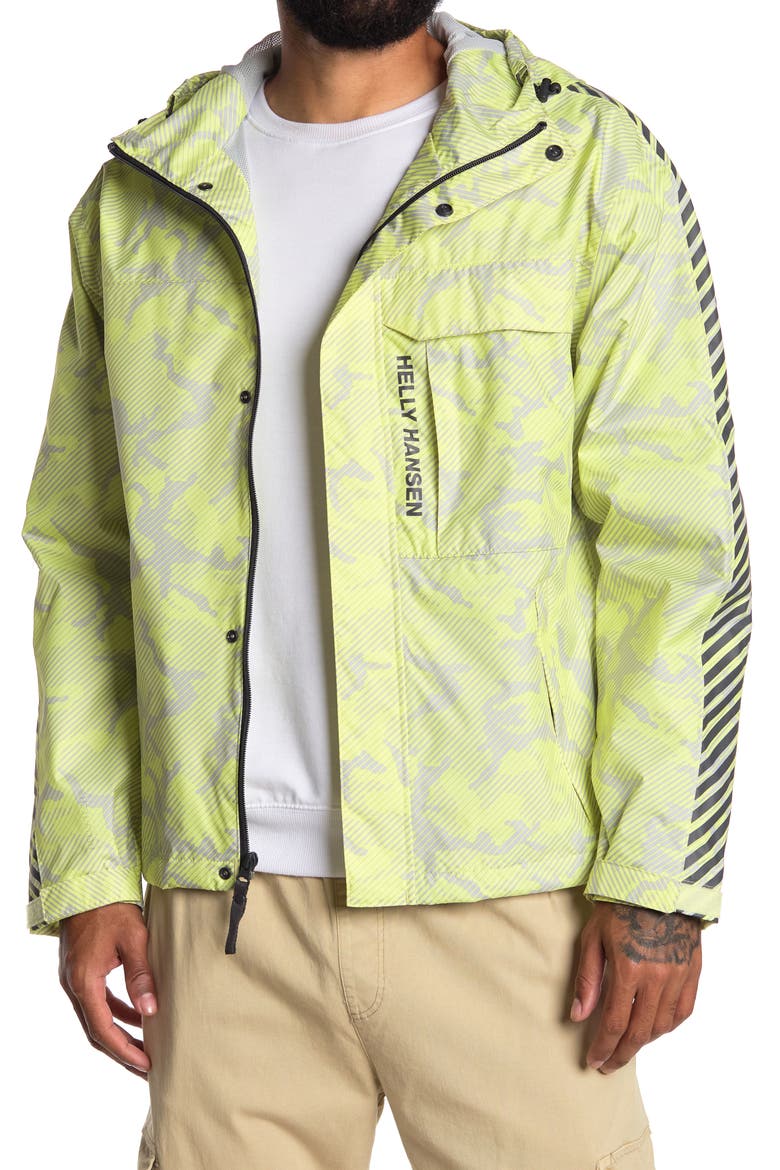 Vector Packable Rain Jacket, Main, color, SUNNY LIME