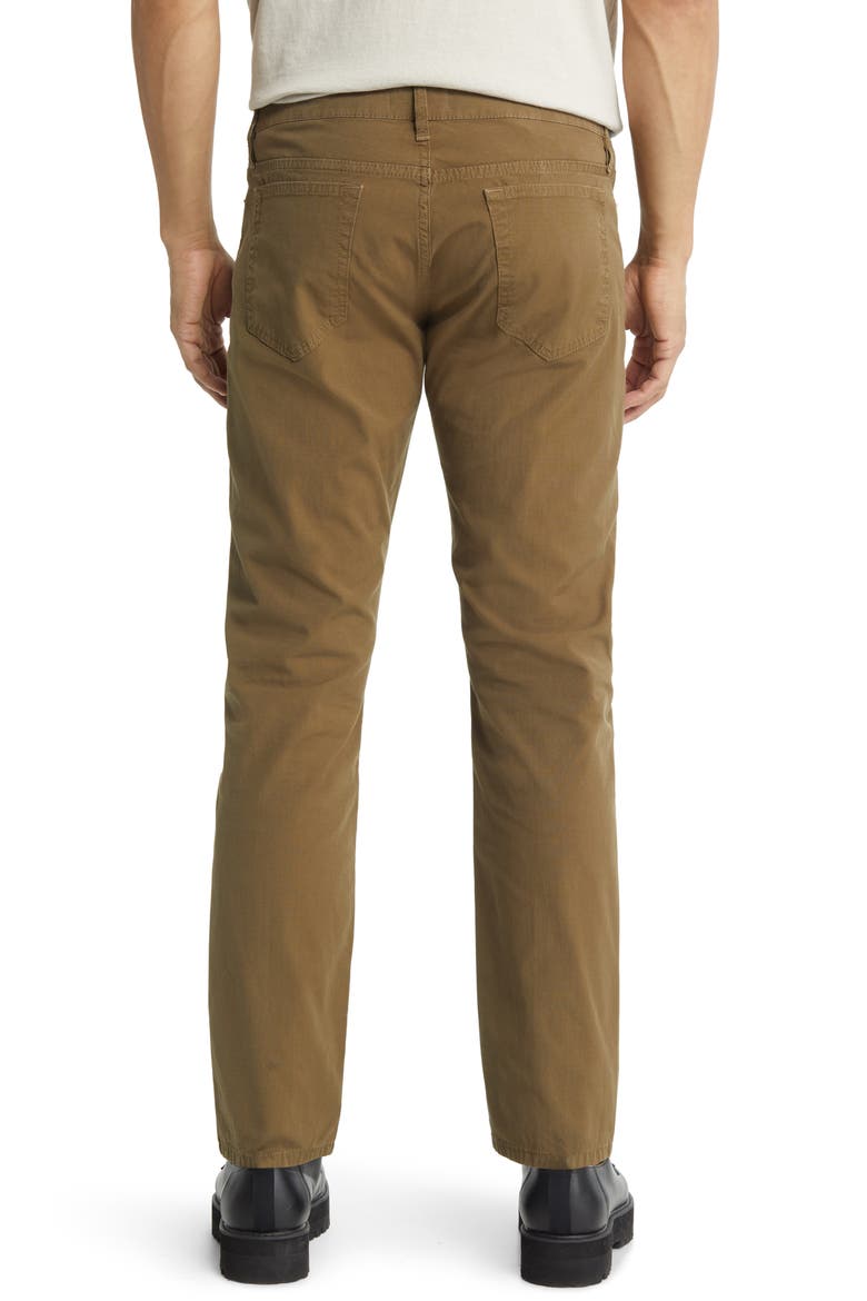 L'Homme Slim Fit Ripstop Stretch Cotton Pants, Alternate, color, GARAGE SURPLUS GREEN