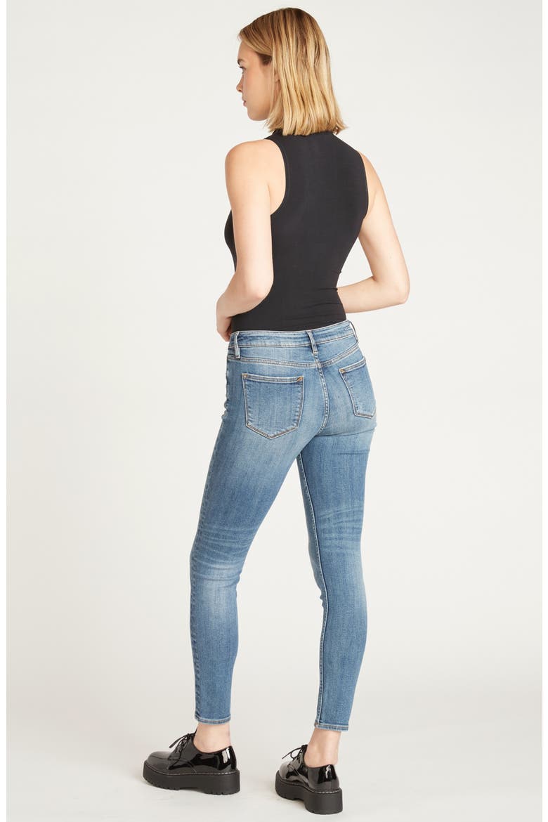 Jagger Ripped Skinny Jeans, Alternate, color, MED WASH