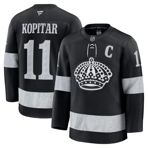 Men's Fanatics Anze Kopitar Black Los Angeles Kings Alternate Premium Jersey