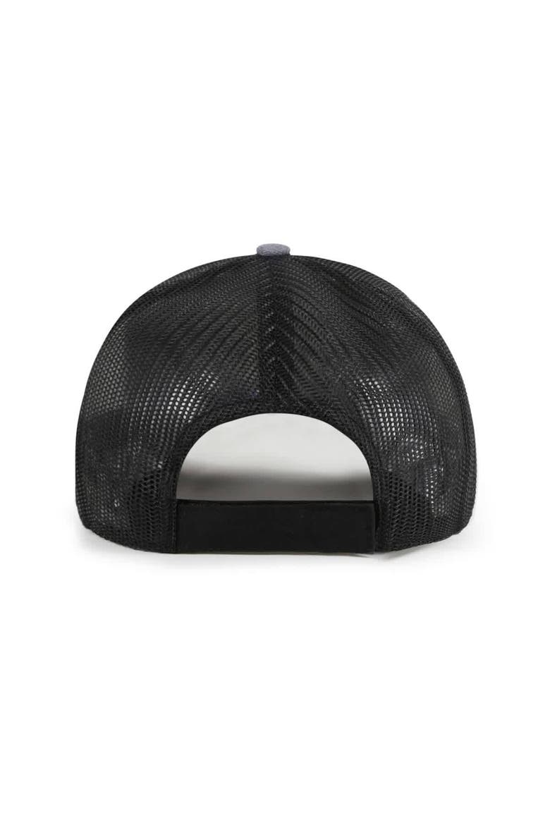 Men's '47  Heather Charcoal Dallas Cowboys Carbon Rope Trucker Adjustable Hat, Alternate, color, Heather Charcoal