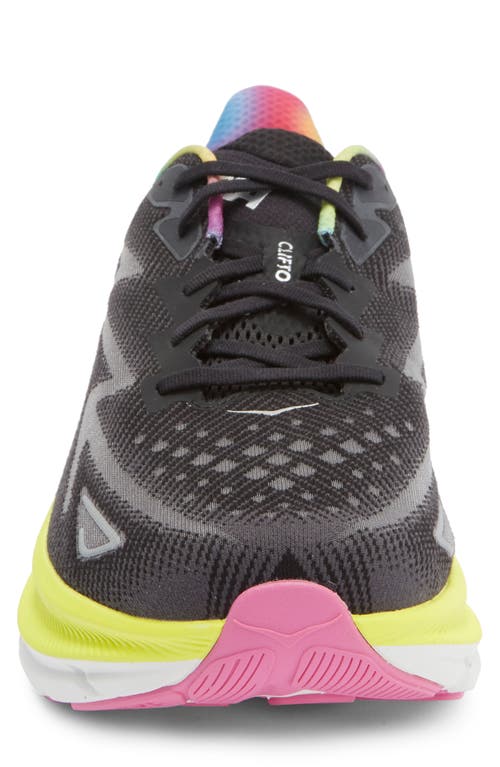 Hoka Clifton 9 Running Shoe In Black