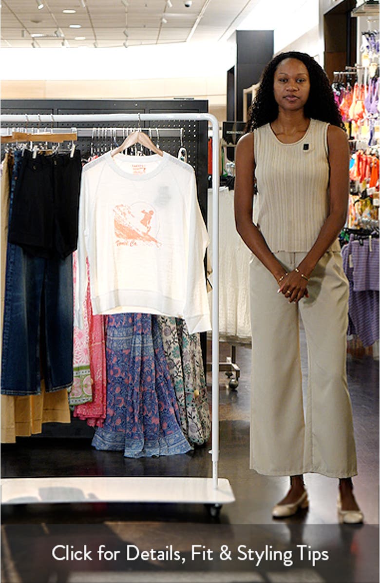 Venice Sunwashed Slub Organic Cotton Graphic T-Shirt, sales video thumbnail