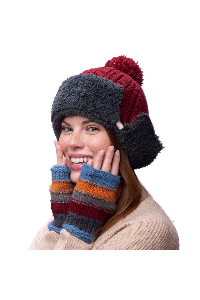 Short Cuff Handwarmers, Alternate, color, Oatmeal