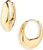 Monica Vinader Medium Antica Hoop Earrings