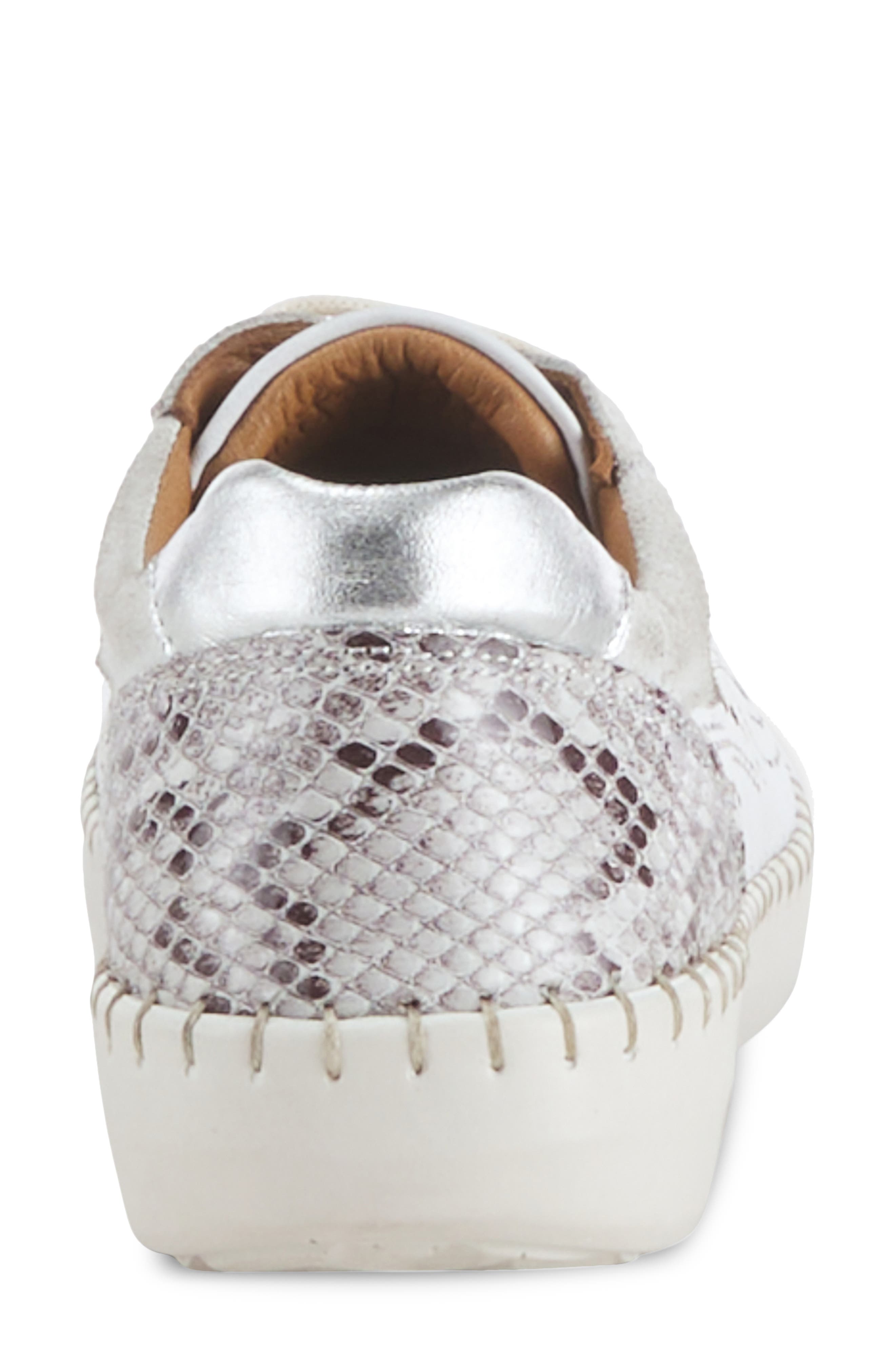 Jumilla Mixed Media Slip-On Sneaker, Alternate, color, WHITE