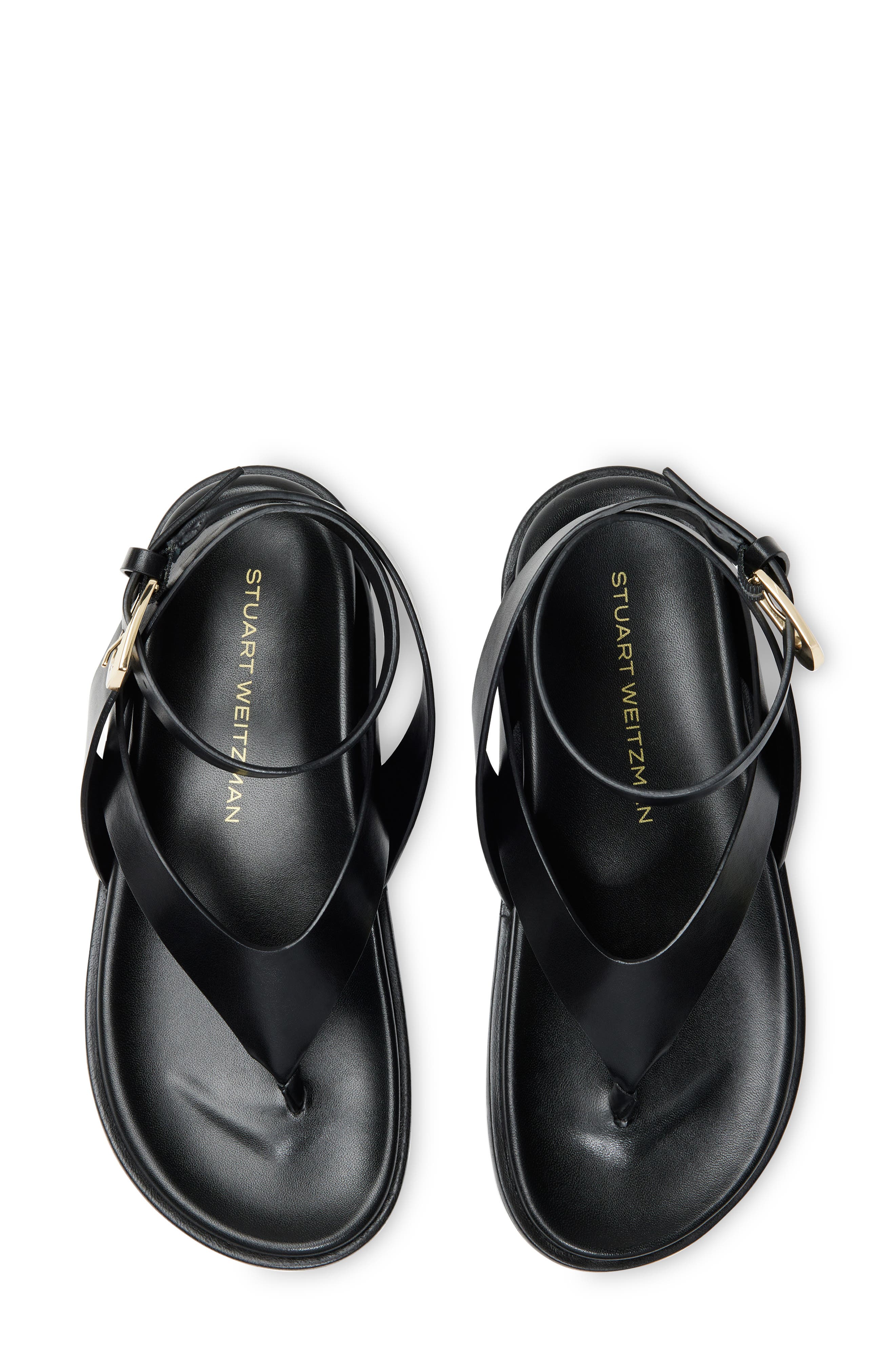 Stuart Weitzman Marykate Sandal, Alternate, color, Black