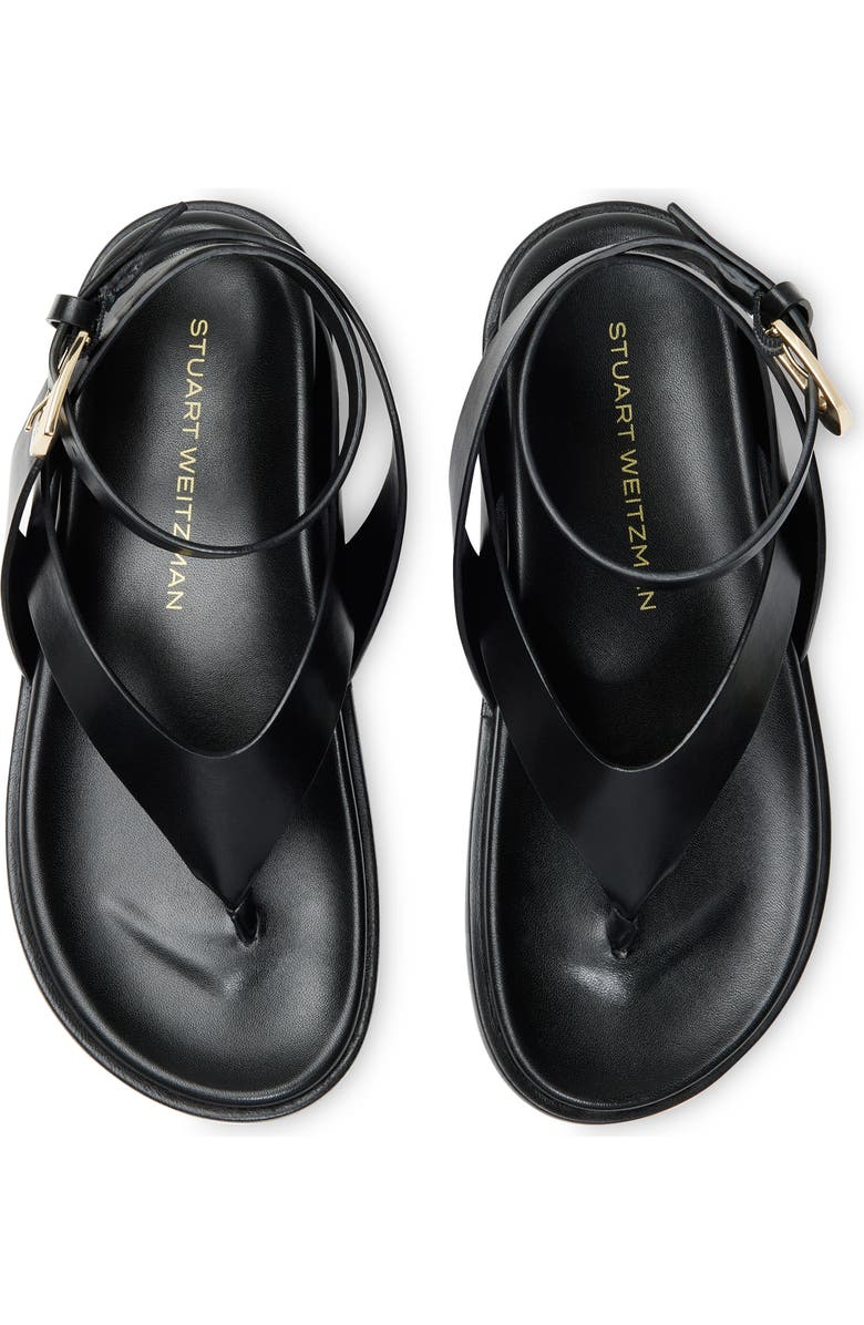 Stuart Weitzman Marykate Sandal, Alternate, color, Black