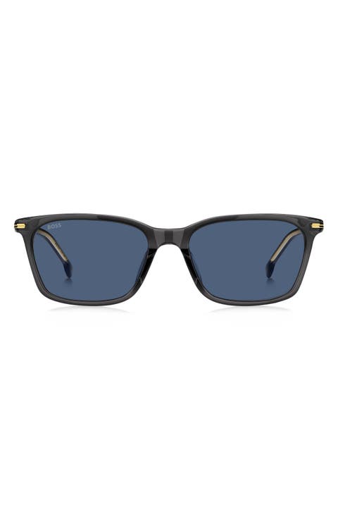 56mm Square Sunglasses