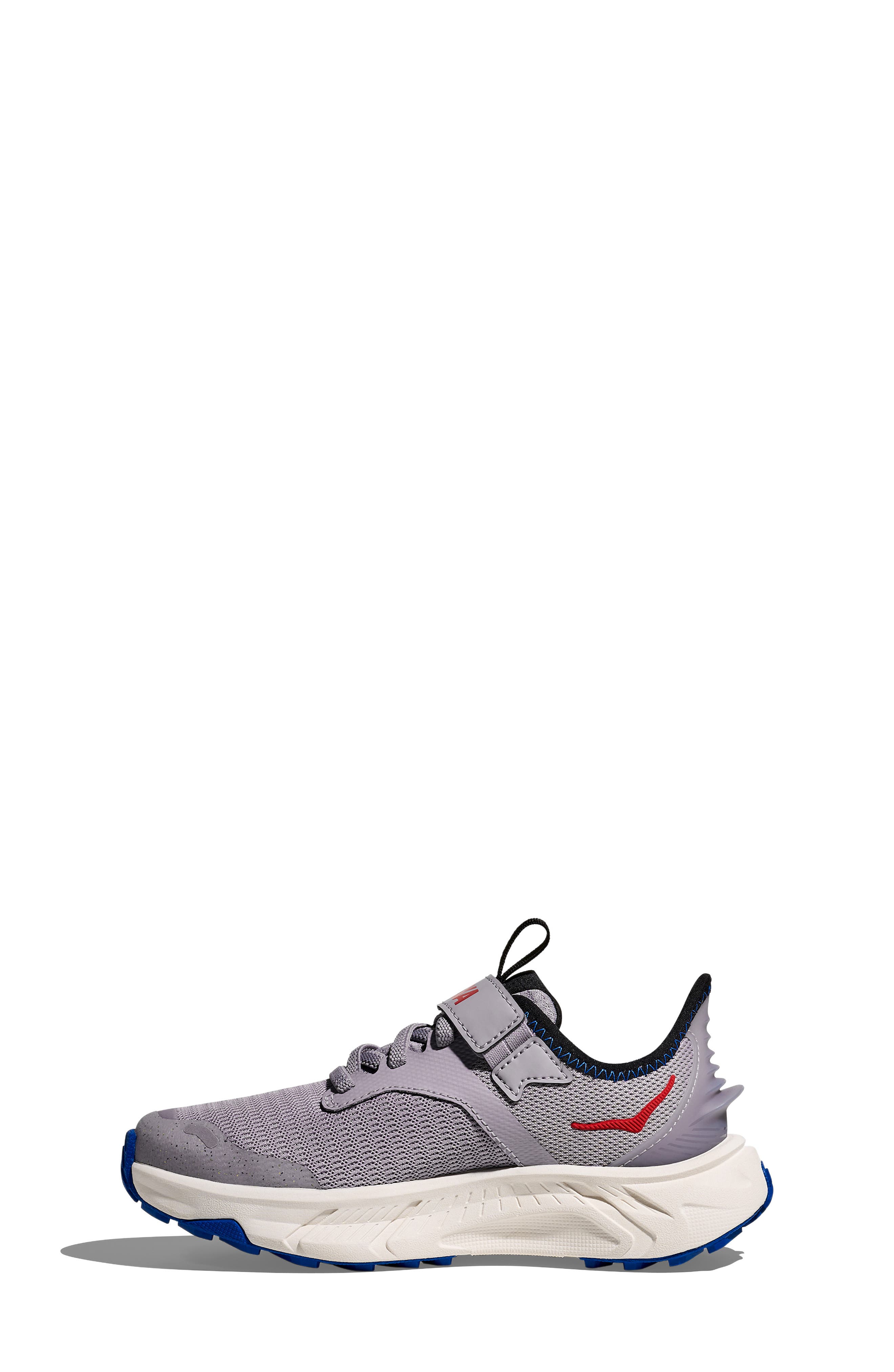 HOKA Kids' Transport Freedom Hiking Sneaker, Alternate, color, Foggy Grey / Frost