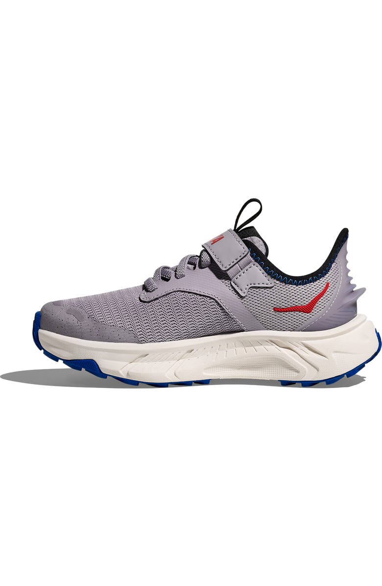 HOKA Kids' Transport Freedom Hiking Sneaker, Alternate, color, Foggy Grey / Frost