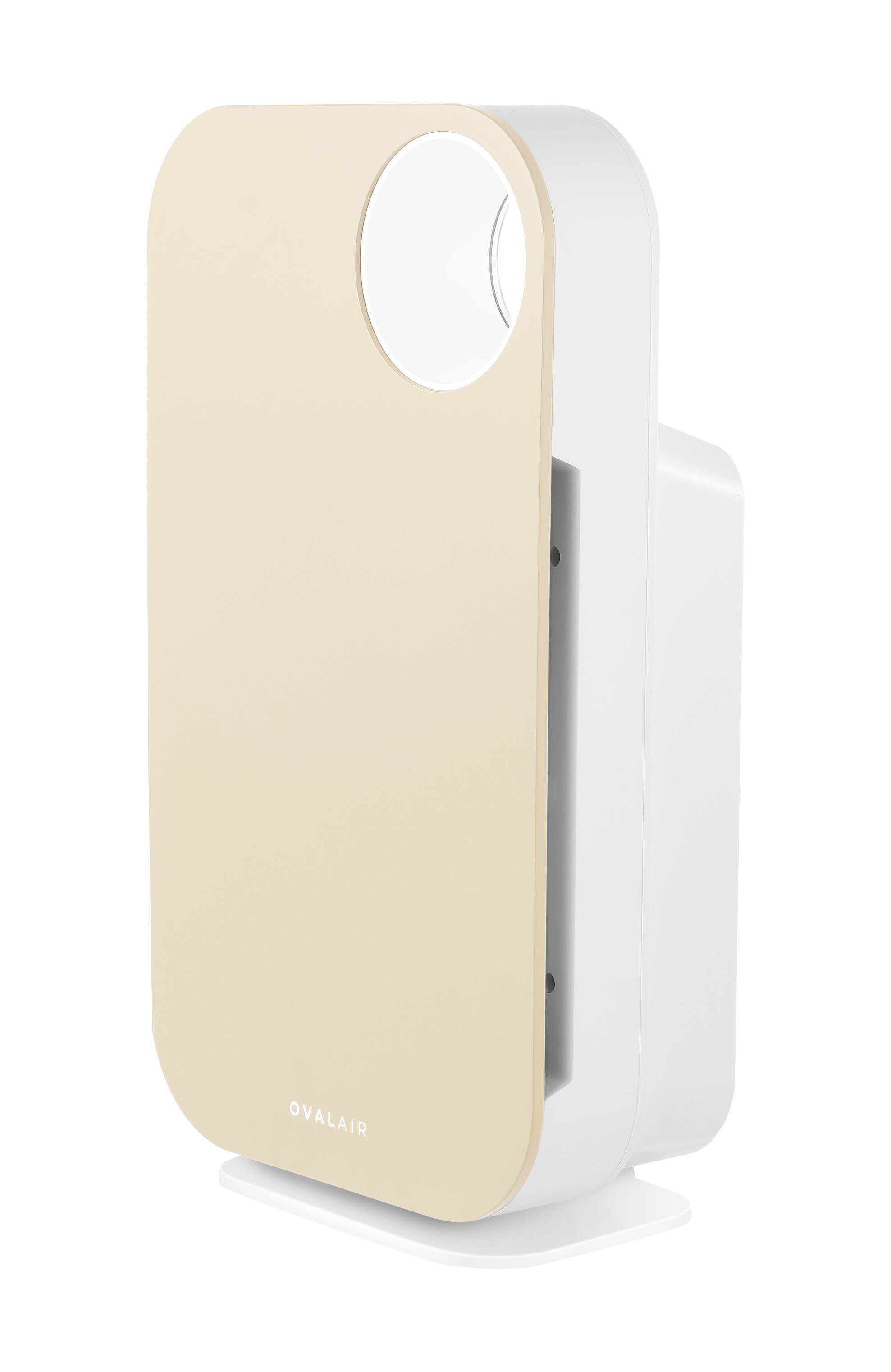 Oval Air 3-Stage True HEPA Air Purifier in Sienna Sandy Beige 
