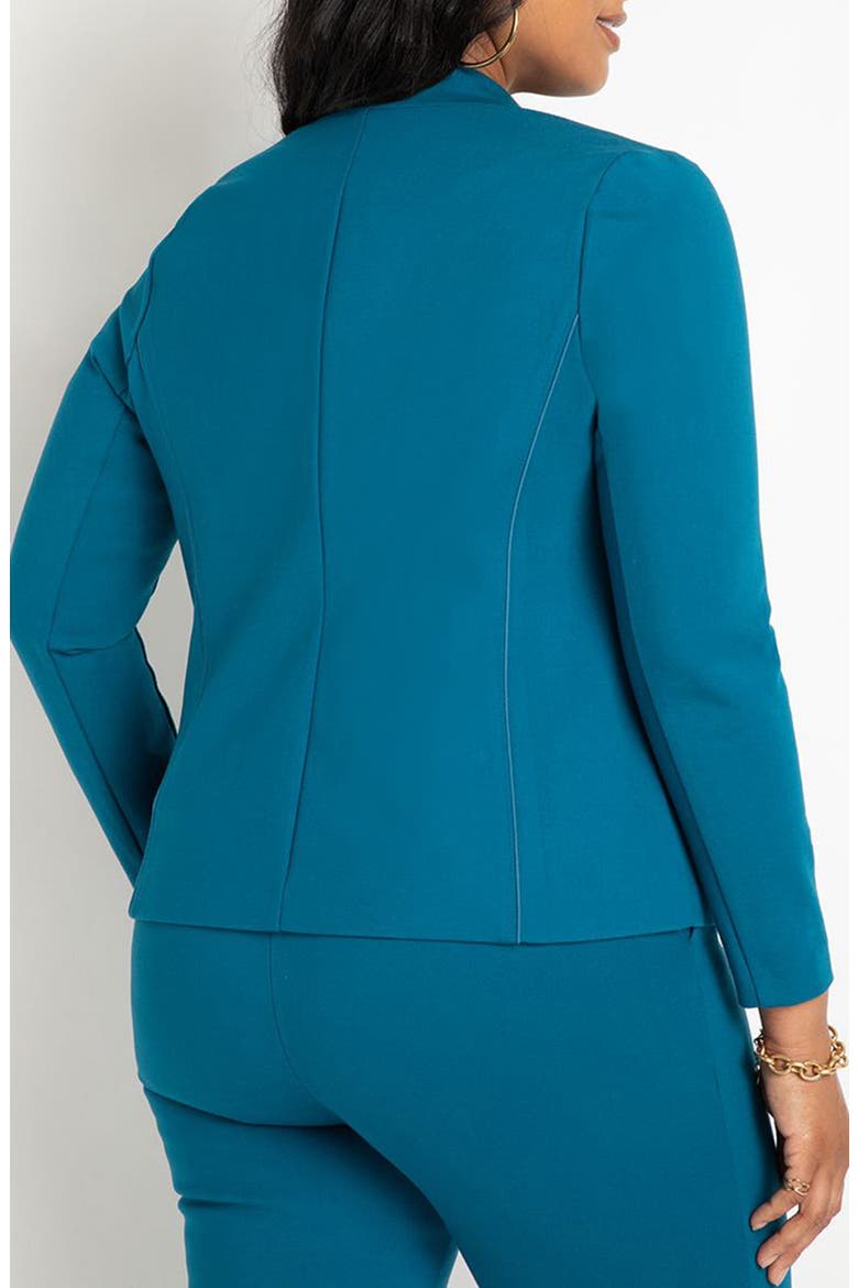 The Ultimate Stretch One Button Blazer, Alternate, color, MOROCCAN BLUE