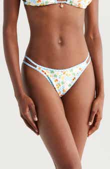Kulani Kinis Strappy Cheeky Bikini Bottoms